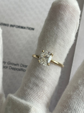 14K Diamond Ring 1.51CT