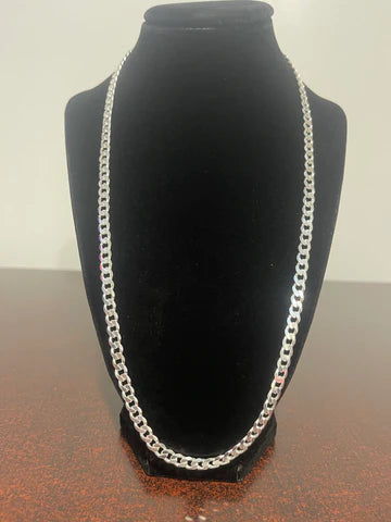 925 24" Cuban Chain